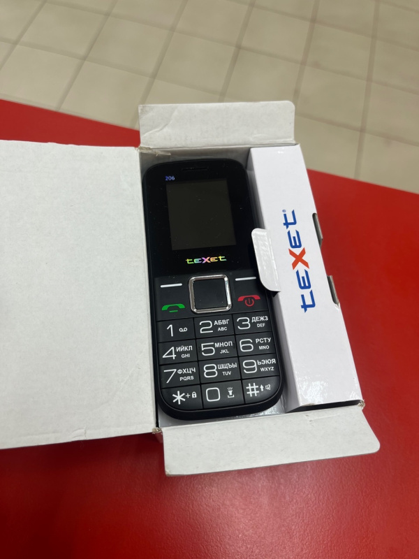 Мобильный телефон TeXet TM-206
