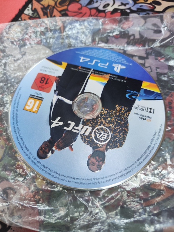 Игра Sony ufc4
